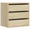 vidaXL Hornkomm&oacute;&eth;a Sonoma Eik 60x41x58 cm Hanna&eth;ur vi&eth;ur