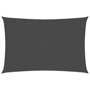 42303 vidaXL Sunshade Sail Oxford Fabric Rectangular 2x4 m Anthracite