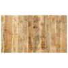 vidaXL H&ouml;fu&eth;gafl 140 cm Solid Groft Wood Mango
