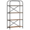 vidaXL Hilla Gamalt timbur 80 x 30 x 146 cm Samsettur vi&eth;ur