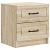 vidaXL Noat&ouml;flu sk&aacute;pur Sonoma eikarlitur 43 x 34,5 x 44,5 cm