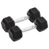vidaXL Handl&oacute;&eth; 2 stk 8 kg Heild &uacute;r Steyptu J&aacute;rni