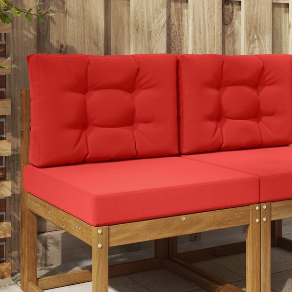 vidaXL Utandyriss&oacute;fap&uacute;&eth;i 2 pcs Rau&eth;ur P&oacute;l&yacute;ester