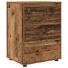 vidaXL Geymslusk&aacute;pur Gamall vi&eth;ur 60 x 48 x 81 cm Samsettur vi&eth;ur