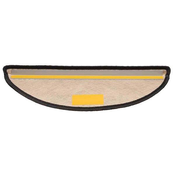 vidaXL Stigamottur Sj&aacute;lfl&iacute;mandi Sisal-Look 30 stk 56x17x3 cm Antracite