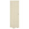 vidaXL Plastsk&aacute;pur 40x43x164 cm Vi&eth;arh&ouml;nnun Hv&iacute;tur