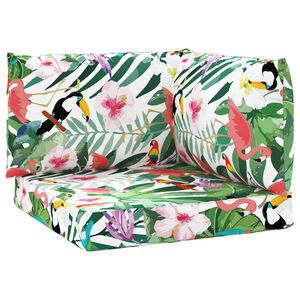 vidaXL Sessur fyrir Brettas&oacute;fa 3 stk. Marglitar Oxfordefni