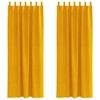 vidaXL Myrkratj&ouml;ld 2 pcs Gulvara gulan 140 x 260 cm Flauel