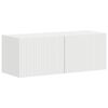 vidaXL Sj&oacute;nvarpsveggsk&aacute;pur Vegghengt 2 pcs Hv&iacute;tt 39 x 31 x 29,5 cm