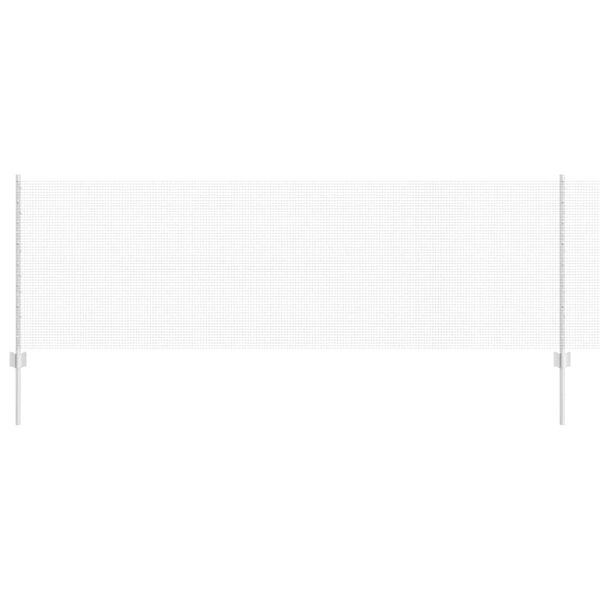 vidaXL Gir&eth;ing me&eth; p&oacute;st Silfur 0,8 x 25 m St&aacute;l