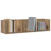 vidaXL CD Wall Shelf Handverks eik 75x18x18 cm Chipboard