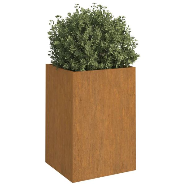 vidaXL Gróðurker 42x38x75 cm Corten Stál