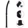 vidaXL S&oacute;larhitu&eth; &Uacute;tisturta Sv&ouml;rt 214 cm 20 L