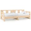 vidaXL &Uacute;tdraganlegur Svefns&oacute;fi Gegnheil Fura 2x(90x200)cm