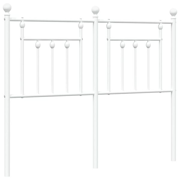 vidaXL H&ouml;fu&eth;gafl &uacute;r M&aacute;lmi Hv&iacute;tur 120 cm