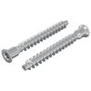 vidaXL H&uacute;sgagnaskr&uacute;&eth;ur 2 pcs Silfur &Oslash;7 x 58 mm M&aacute;lmur
