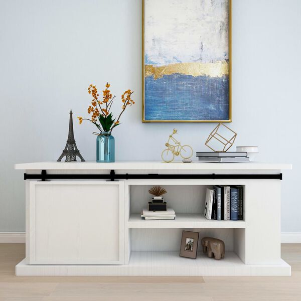 vidaXL Braut fyrir Rennihur&eth; Kolst&aacute;l 200 cm