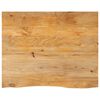 vidaXL Bor&eth;plata me&eth; N&aacute;tt&uacute;rulegum Br&uacute;num 110x80x2,5 cm Mang&oacute;vi&eth;ur
