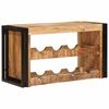 vidaXL V&iacute;nrakki Br&uacute;nn 80 x 45 x 33 cm F&ouml;st gr&oacute;fur mang&oacute;vi&eth;ur