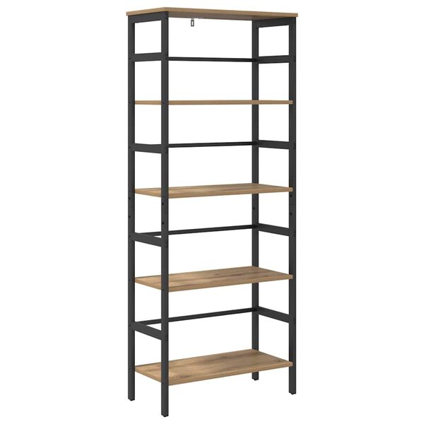 vidaXL Hilla Artisan Eik 60 x 29,5 x 149 cm Samsettur vi&eth;ur