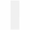 vidaXL Vegghilla Sv&ouml;rt 85x16x52,5 cm Samsettur Vi&eth;ur