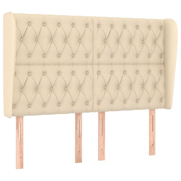 vidaXL H&ouml;f&eth;agafl me&eth; Eyrum 163x23x118/128 cm Rj&oacute;mahv&iacute;t Efni