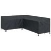 vidaXL H&uacute;&eth; fyrir h&uacute;sg&ouml;gn Svart 250 x 180 x 80 cm 420D Oxford efni