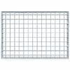 vidaXL Gats Silfur 50 x 35 x 2 cm Heit-dypp galvaniza&eth; m&aacute;lmur