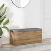 vidaXL geymslubekkur &uacute;r eik 102x42x45 cm &uacute;r verkfr&aelig;&eth;ilegu tr&eacute;
