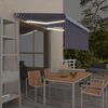 vidaXL Handvirk &Uacute;tdraganleg Mark&iacute;sa me&eth; blindu/LED 3,5x2,5m
