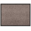 vidaXL Dyramotta Drapplita&eth;ur 60 x 40 x 1.2 cm Tedd&yacute; efni
