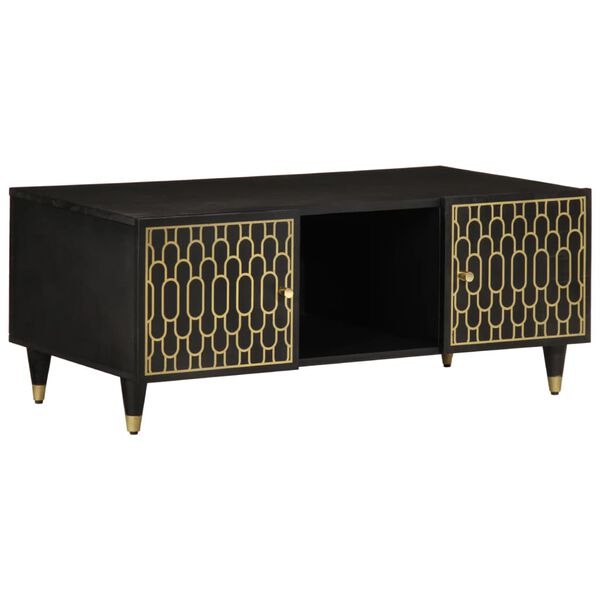 vidaXL Sófaborð 100x54x40 Gegnheill Mangóviður