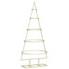 vidaXL Metal j&oacute;latr&eacute; me&eth; standi gold 125 cm Duftlita&eth; st&aacute;l