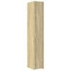vidaXL H&aacute;r Sk&aacute;pur Sonoma Eik 30x42,5x185 cm Samsettur Vi&eth;ur