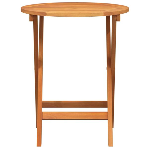 vidaXL Gar&eth;bor&eth; N&aacute;tt&uacute;rulegur 60 x 60 x 72 cm Hrein akas&iacute;utr&eacute;