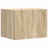 vidaXL Sj&oacute;nvarpsveggsk&aacute;pur Sonoma 39 x 31 x 29,5 cm Samsettur vi&eth;ur