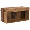vidaXL Sj&oacute;nvarpssk&aacute;pasett Gamall vi&eth;ur 60 x 30 x 30 cm Samsettur vi&eth;ur