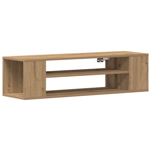 vidaXL Sj&oacute;nvarpssk&aacute;pur artisian oak 100 x 30 x 26,5 cm Samsettur vi&eth;ur