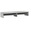 vidaXL Skj&aacute;standur Steypugr&aacute;r 100x24x16 cm Samsettur Vi&eth;ur
