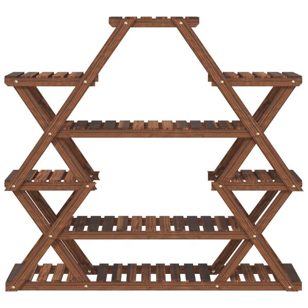 vidaXL Bl&oacute;mastandur 110x25x105 cm Gegnheill &THORN;inur