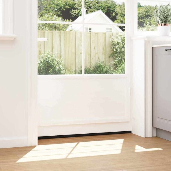 vidaXL Sj&aacute;lfklemmdu hur&eth;arbrosseglin 2 pcs Hv&iacute;tt 100 cm &Aacute;lblenda