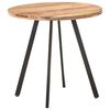 vidaXL Bor&eth;stofubor&eth; 80 cm Gegnheill Akas&iacute;uvi&eth;ur