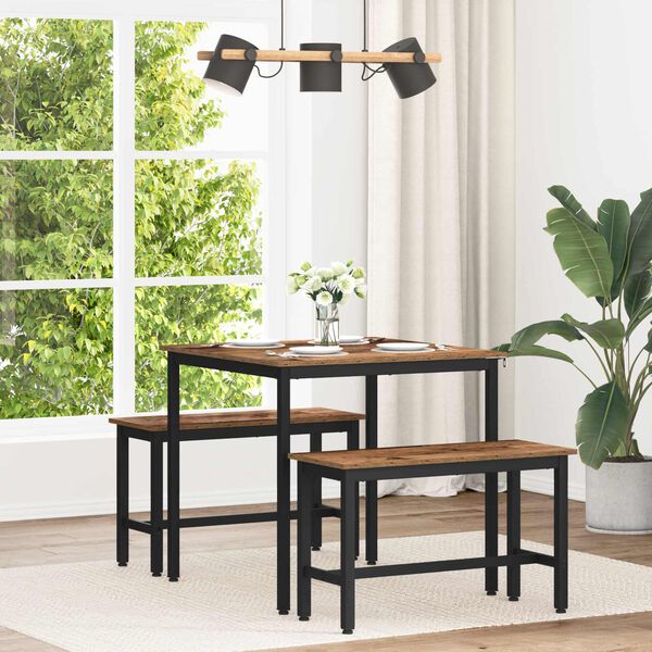 vidaXL Bor&eth;stofubor&eth; M&aacute;lmur