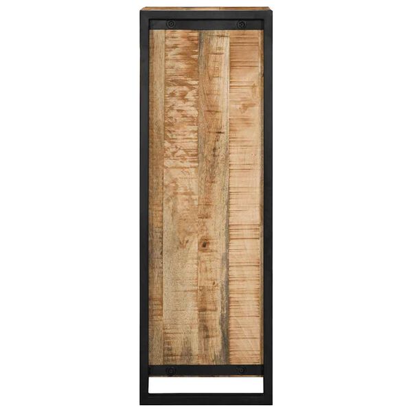 vidaXL Ba&eth;herbergissk&aacute;pur 40x30x90 cm Solid Wood Gr&oacute;ft Mang&oacute;