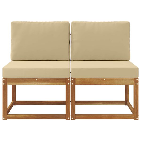 vidaXL 2 Stykki &Uacute;tis&oacute;fi &iacute; mi&eth;junni Hrein akas&iacute;utr&eacute; N&aacute;tt&uacute;rulegur