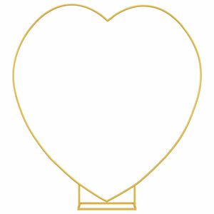 vidaXL Br&uacute;&eth;kaupsbogi gold 195 x 35 x 211 cm St&aacute;l