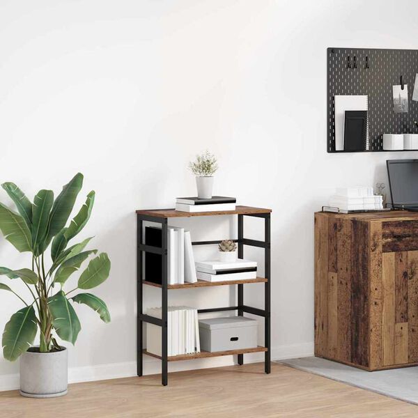 vidaXL Hilla Gamall vi&eth;ur 60 x 29,5 x 81 cm Samsettur vi&eth;ur