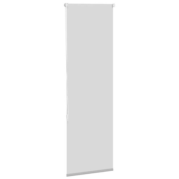 vidaXL Rúllugardínur Myrkvun ljós grár 40x175 cm Efni Breidd 35,7 cm