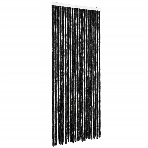 vidaXL Skordýratjald Reykgrátt 90x200 cm Þræðir