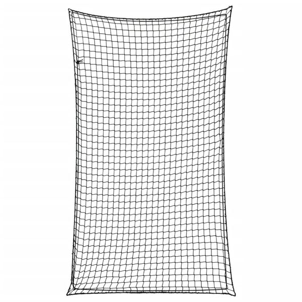 vidaXL Kerrunet me&eth; Teygjanlegu Reipi Svart 6x3,5 m PP